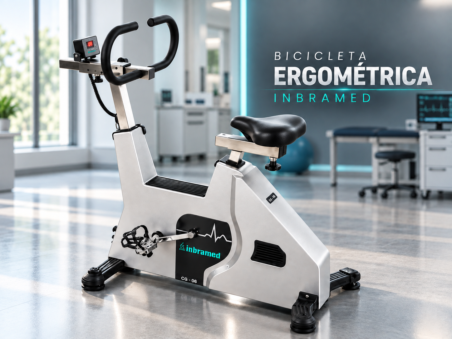 Bicicleta Ergométrica Inbramed CG-08