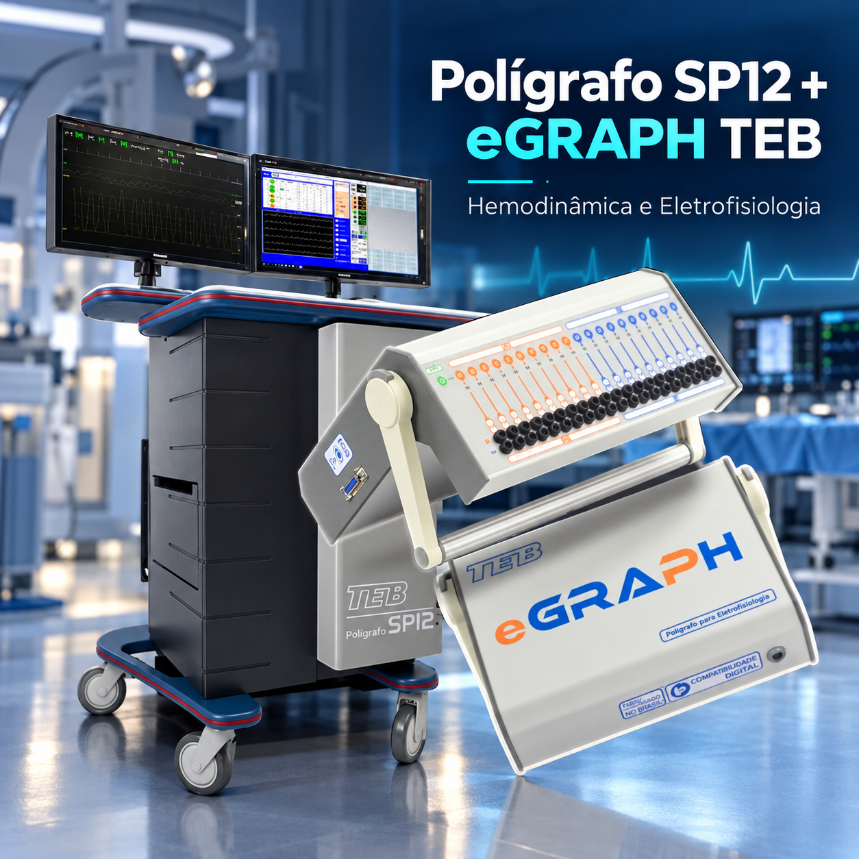 Polígrafo SP12 + eGRAPH